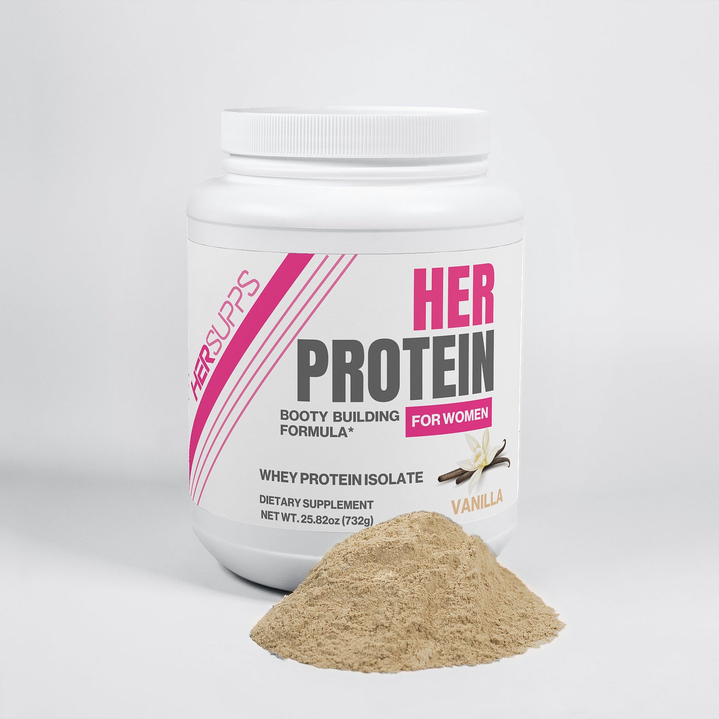 BOOTY BUILDING PROTEIN POWDER FOR WOMEN 🍑 - VANILLA